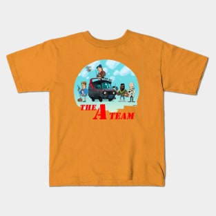 A-Team cartoon Kids T-Shirt